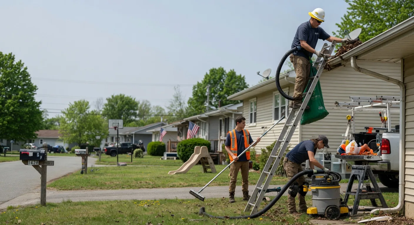 Gutter Installation in New Washington, IN near me